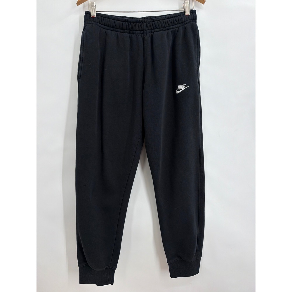 Nike Sportswear Club Fleece Joggers Mens Medium Black Sweatpants BV2671-010